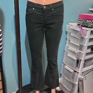 GAP 1969 Baby Boot Jeans in Deep Green